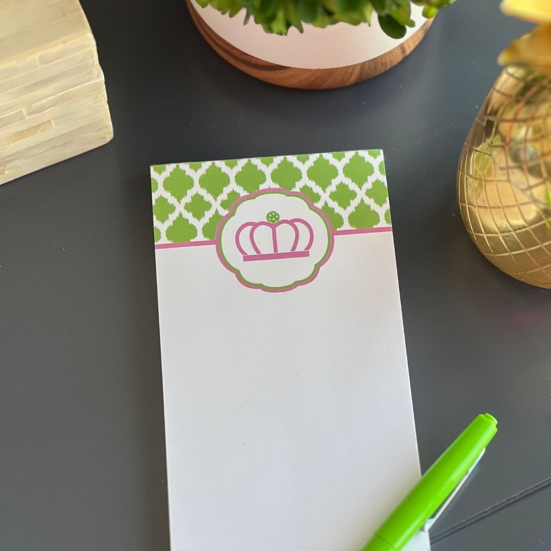 Queen of the Dink List Notepad