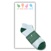 sock/note pad bundle - Fresh Pickle