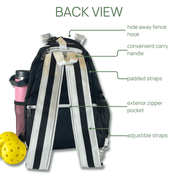 Teddi Pickleball Backpack - Fresh Pickle Designs