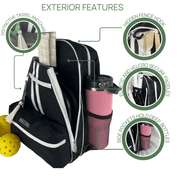 Teddi Pickleball Backpack - Fresh Pickle Designs
