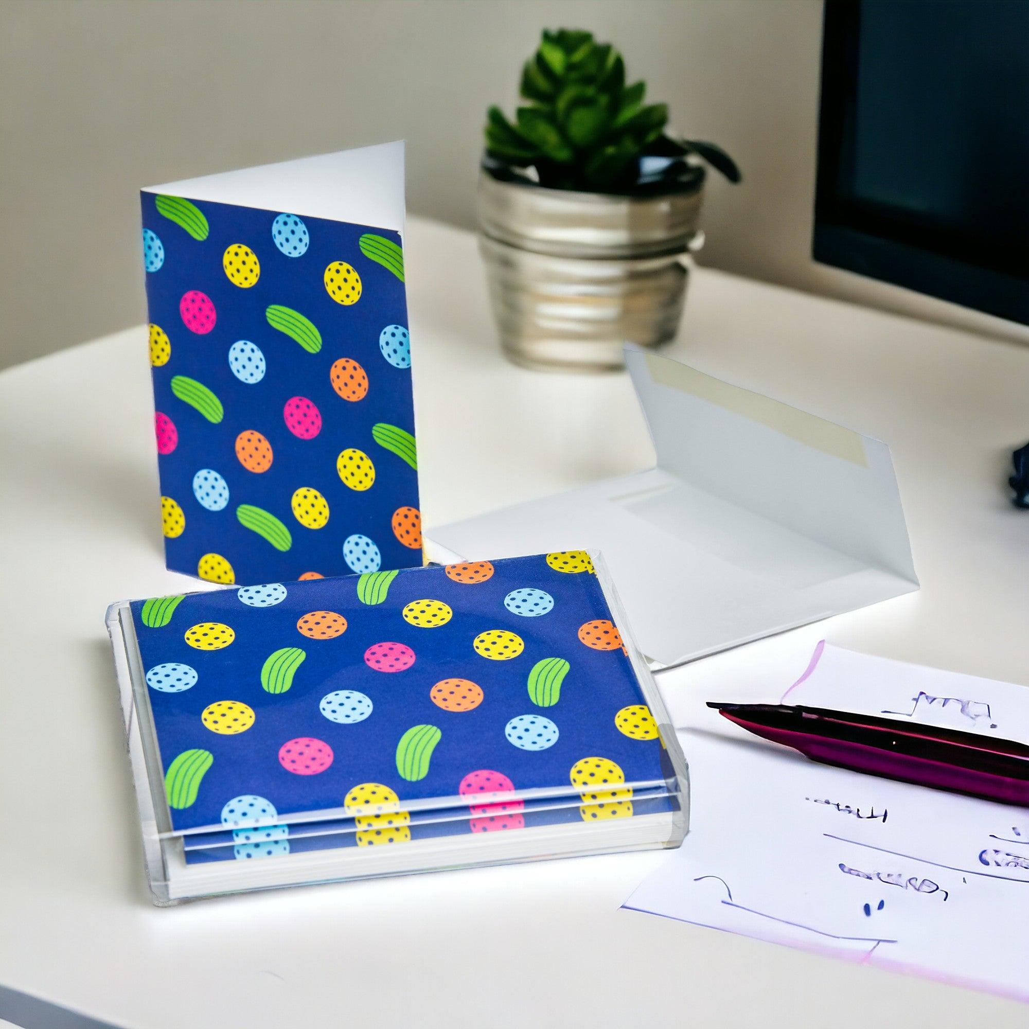 Pickleball Folded Notecards - Fresh Pickle
