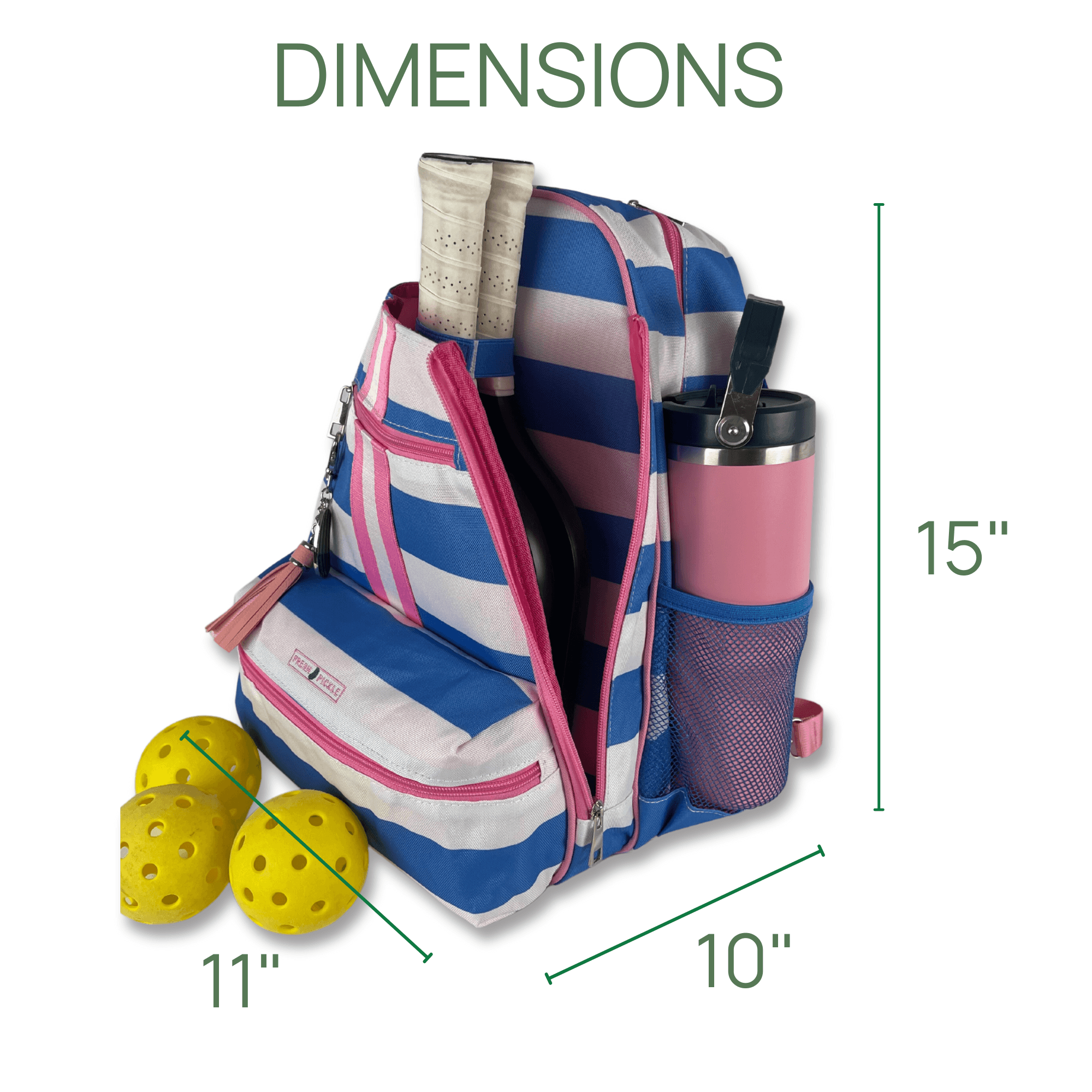 Teddi Pickleball Backpack - Fresh Pickle Designs