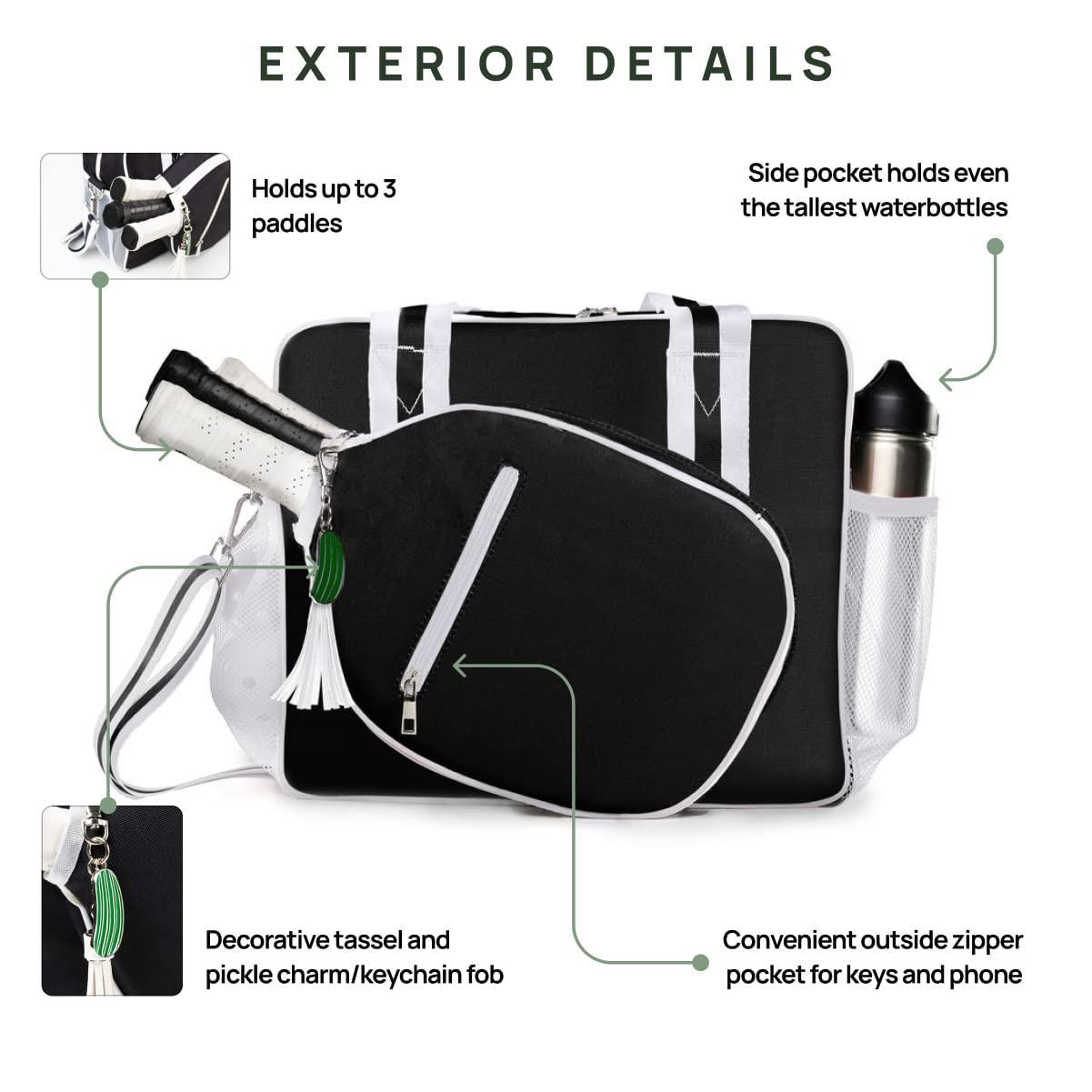Lola Pickleball Tote - Fresh Pickle Designs