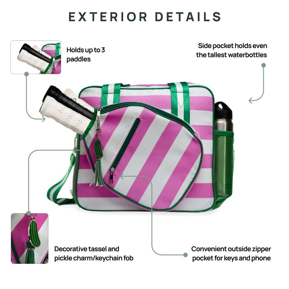 Lola Pickleball Tote - Fresh Pickle Designs