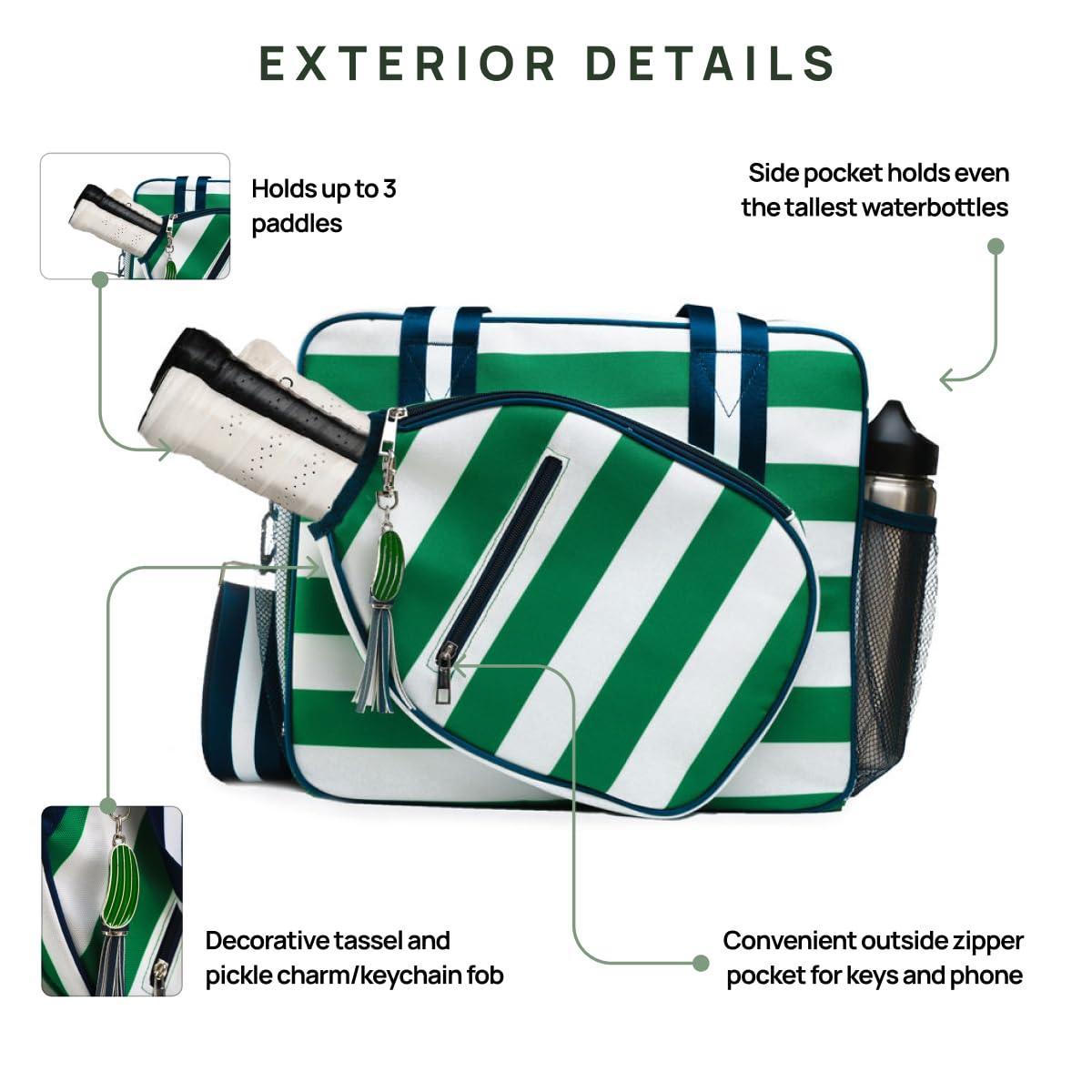 Lola Pickleball Tote - Fresh Pickle Designs