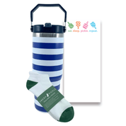 Gift Bundle - note pad/socks/tumbler - Fresh Pickle