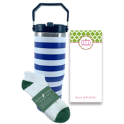 Gift Bundle - note pad/socks/tumbler - Fresh Pickle