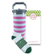 Gift Bundle - note pad/socks/tumbler - Fresh Pickle