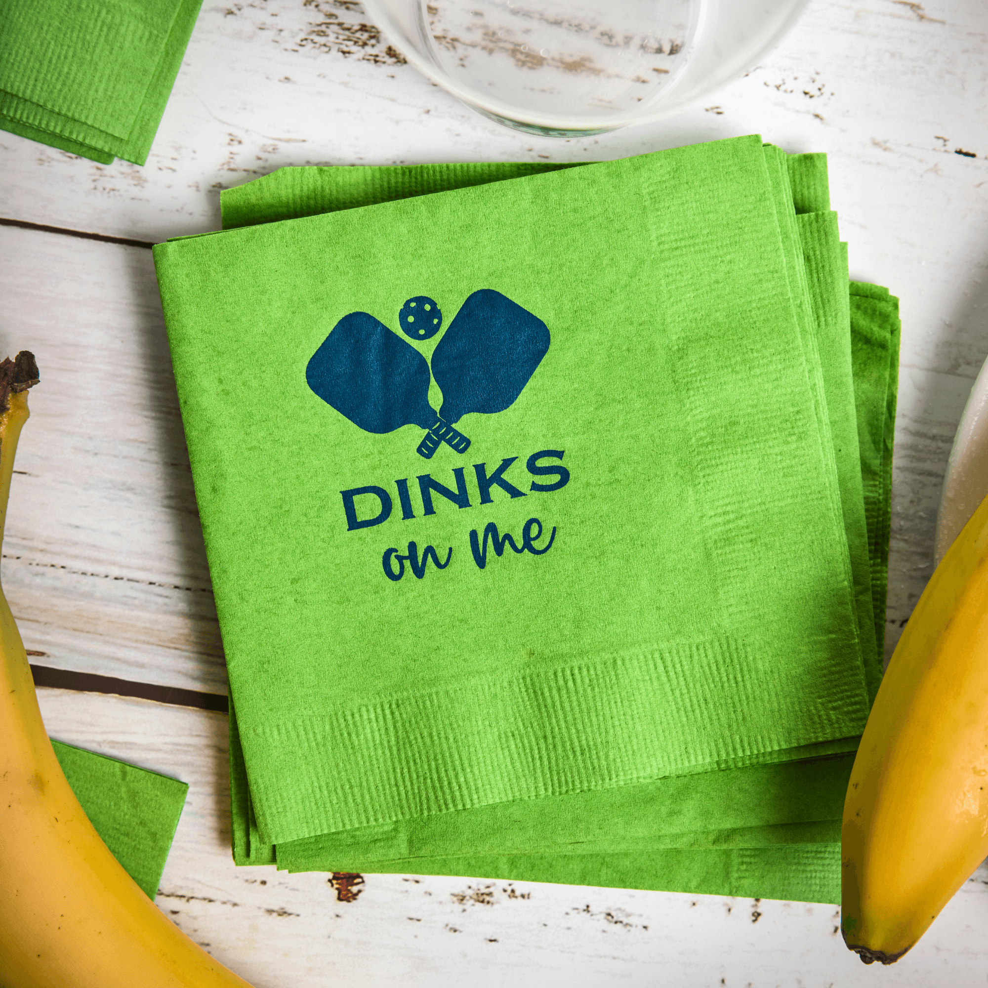 Pickleball Cocktail Napkins - Fresh Pickle