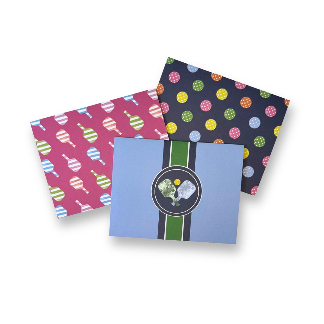 Pickleball Note Cards